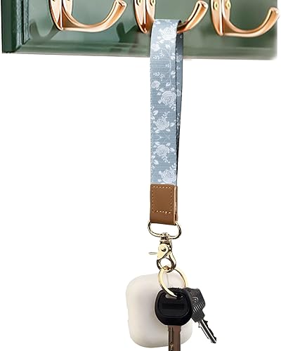 Llavero con correa de muñeca para mujeres y hombres
