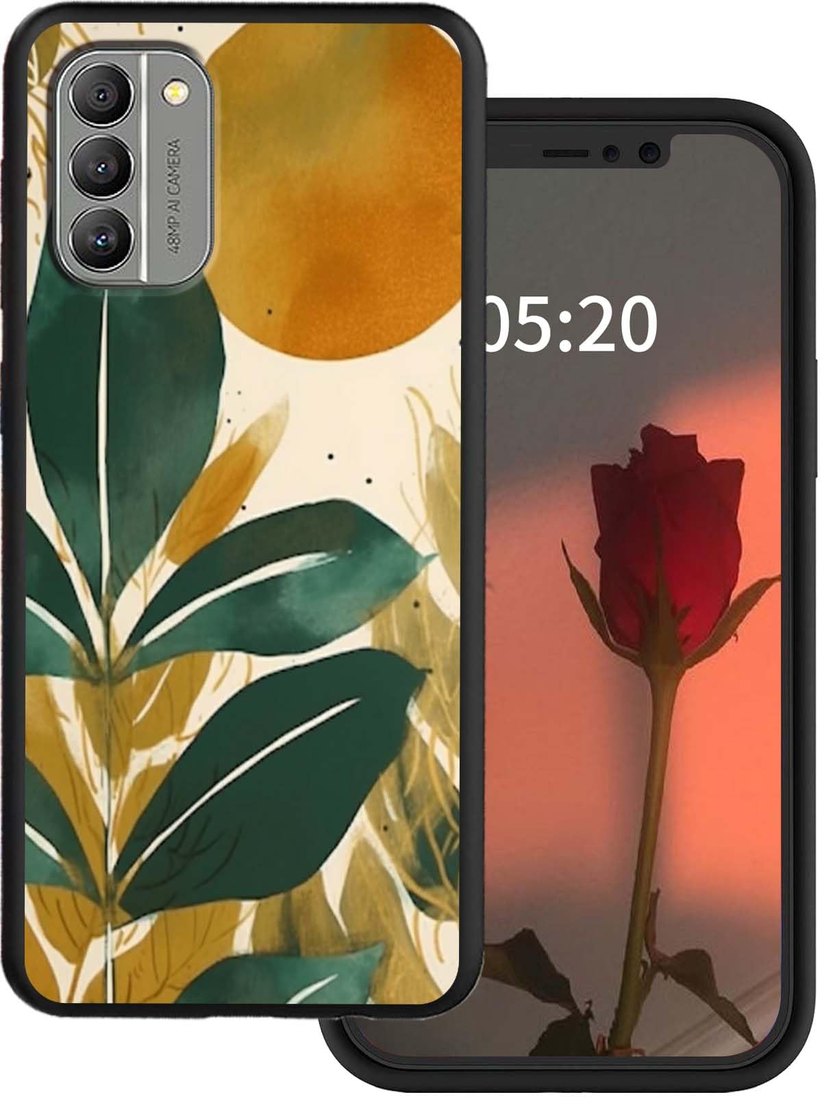 Amazon.com: Rossy for Nokia G310 5G Phone Case with Abstract Sun Leaf Stylish Pattern for Women Wen Slim Soft TPU Silicone Rubber Shock-Proof Protection Cover Case for Nokia G310 5G 2023 : Amazon.com: Rossy for Nokia G310 5G Phone Case with Abstract Sun Leaf Stylish Pattern for Women Wen Slim Soft TPU Silicone Rubber Shock-Proof Protection Cover Case for Nokia G310 5G 2023 :