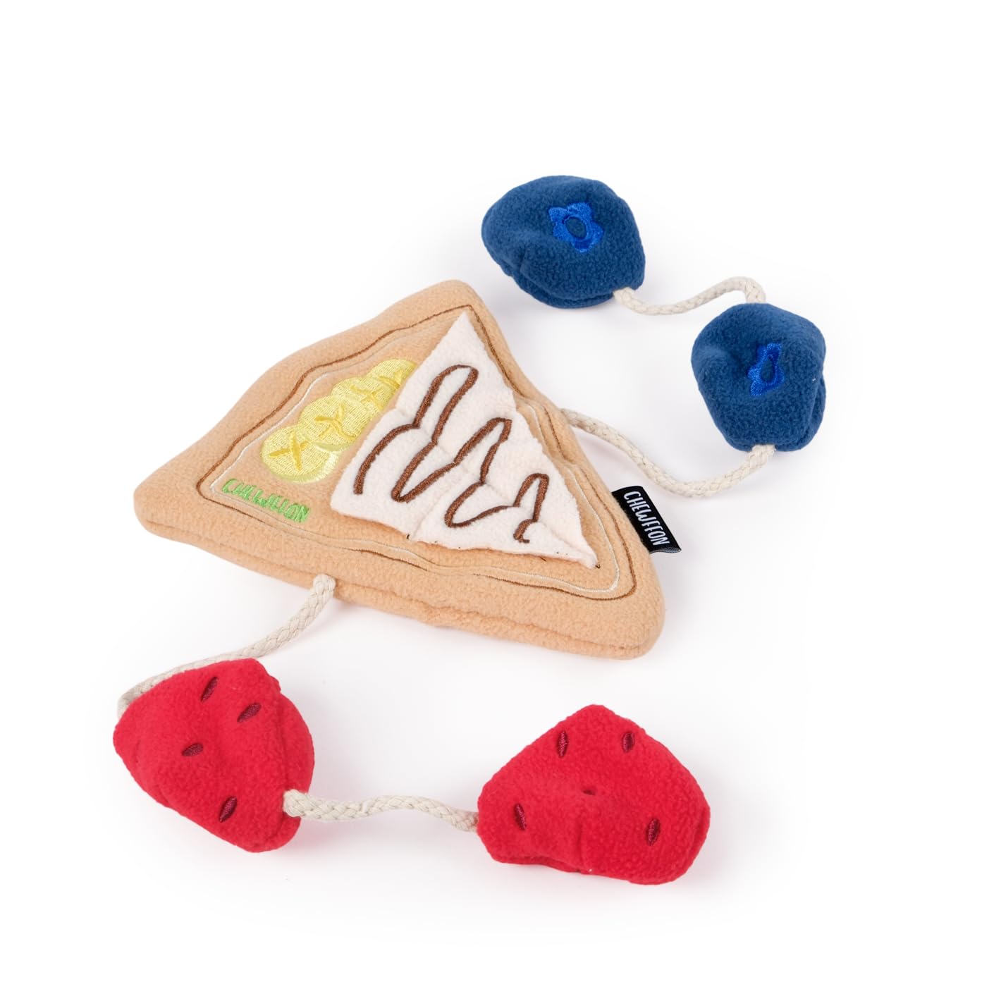 CHEWFFON Dog Enrichment Toys, Snuffle Dog Interactive Treat Toy with Crinkle Paper, Crepe-Shaped Puzzle Nose Work Game, Suitable for Small and Medium Dogs โ image 1