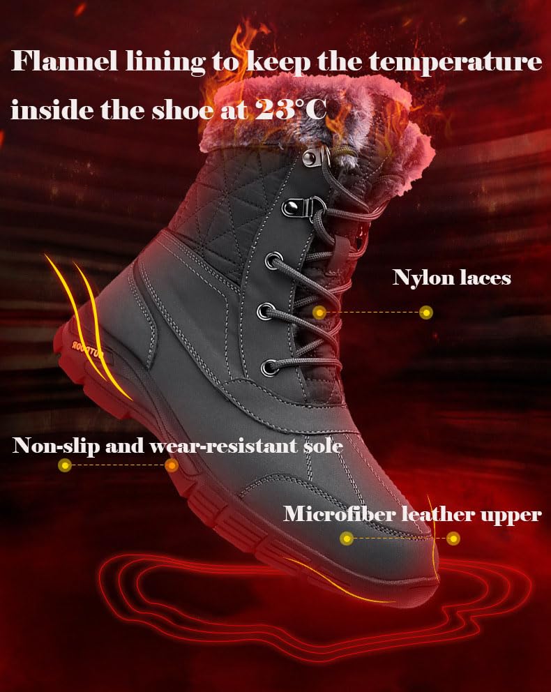 Amor est vitae essentia Backpacking Boot Hiking Boots Waterproof Outdoor Trekking Camping Trail Boots for Men