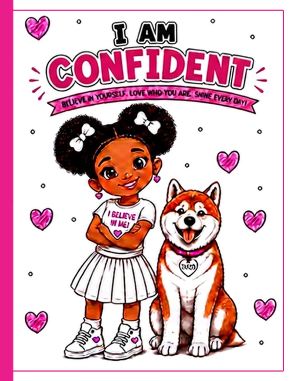I AM CONFIDENT: Fun & Empowering Coloring Pages for Kids to Build Confidence, Courage, and Self-Belief