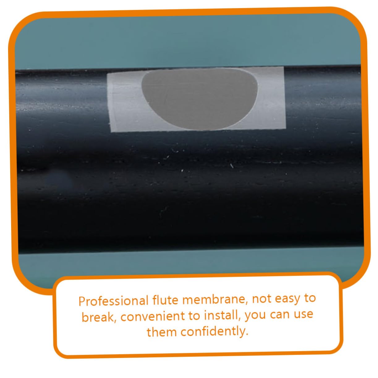 OFFSCH Musical Instrument Diaphragms 16 Pack Flute Membranes Dizi Accessories Easy Install