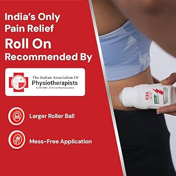 ZIXA Strong Rapid Pain Relief Roll On for Headache, Migraine