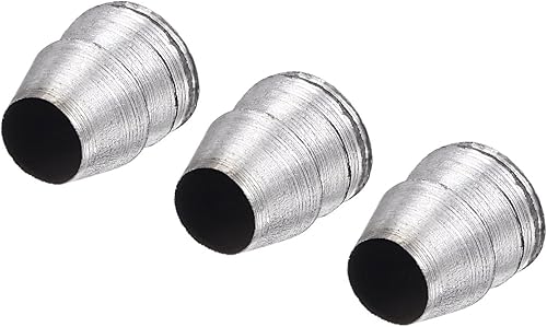 uxcell Cuñas redondas de mango de acero para hacha, martillo de garra, martillo de trineo, mango de hacha, cuña 3 piezas, 0.394 in