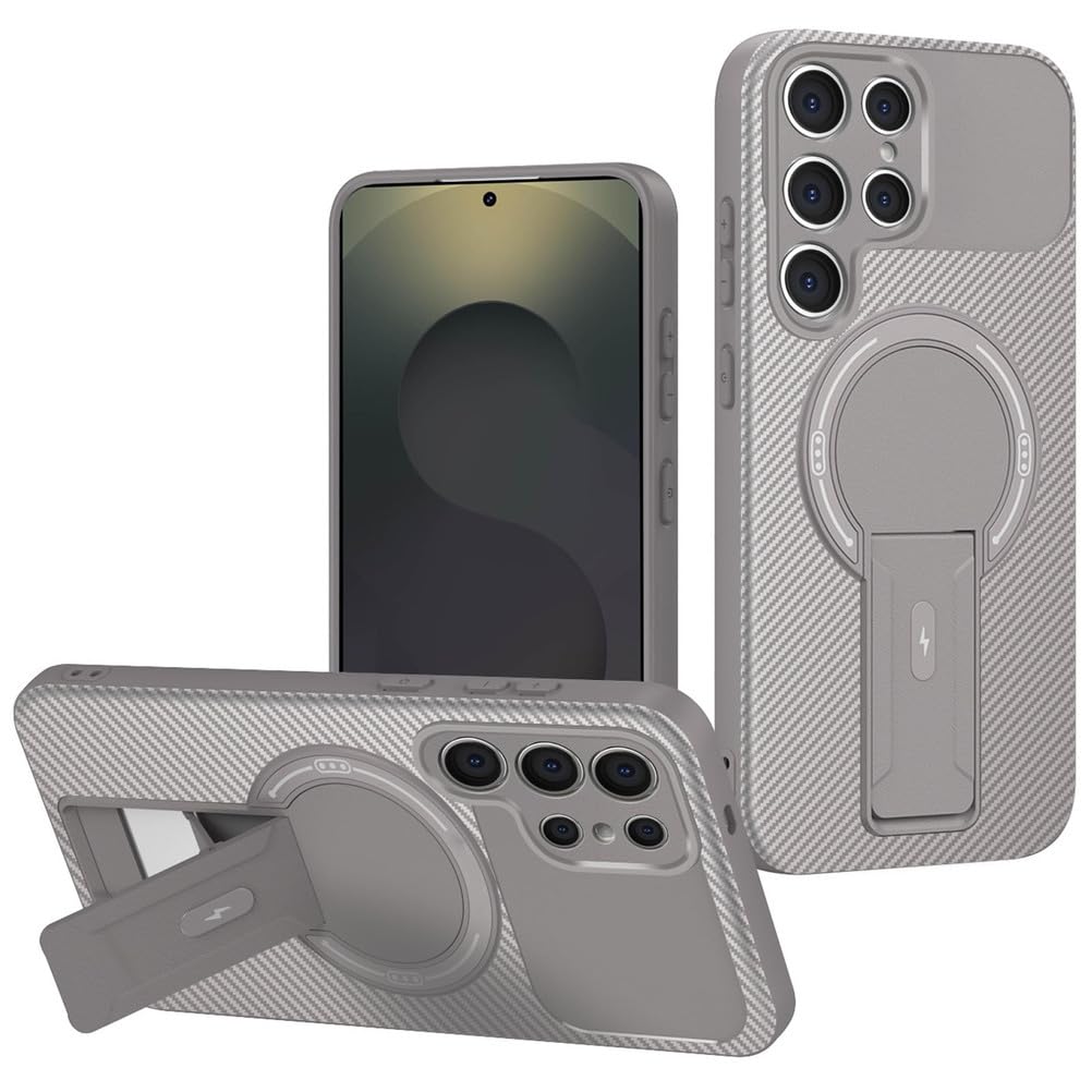 Coque Samsung Galaxy S25 Plus magnétique pour regarder vos vidéos en mains libres