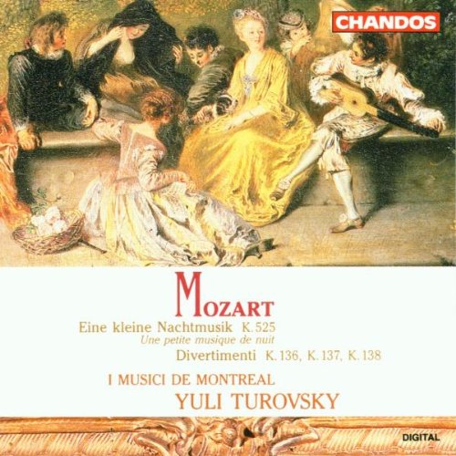 Serenade 13 [Audio CD] Mozart; Turovsky and I Musici De Montreal