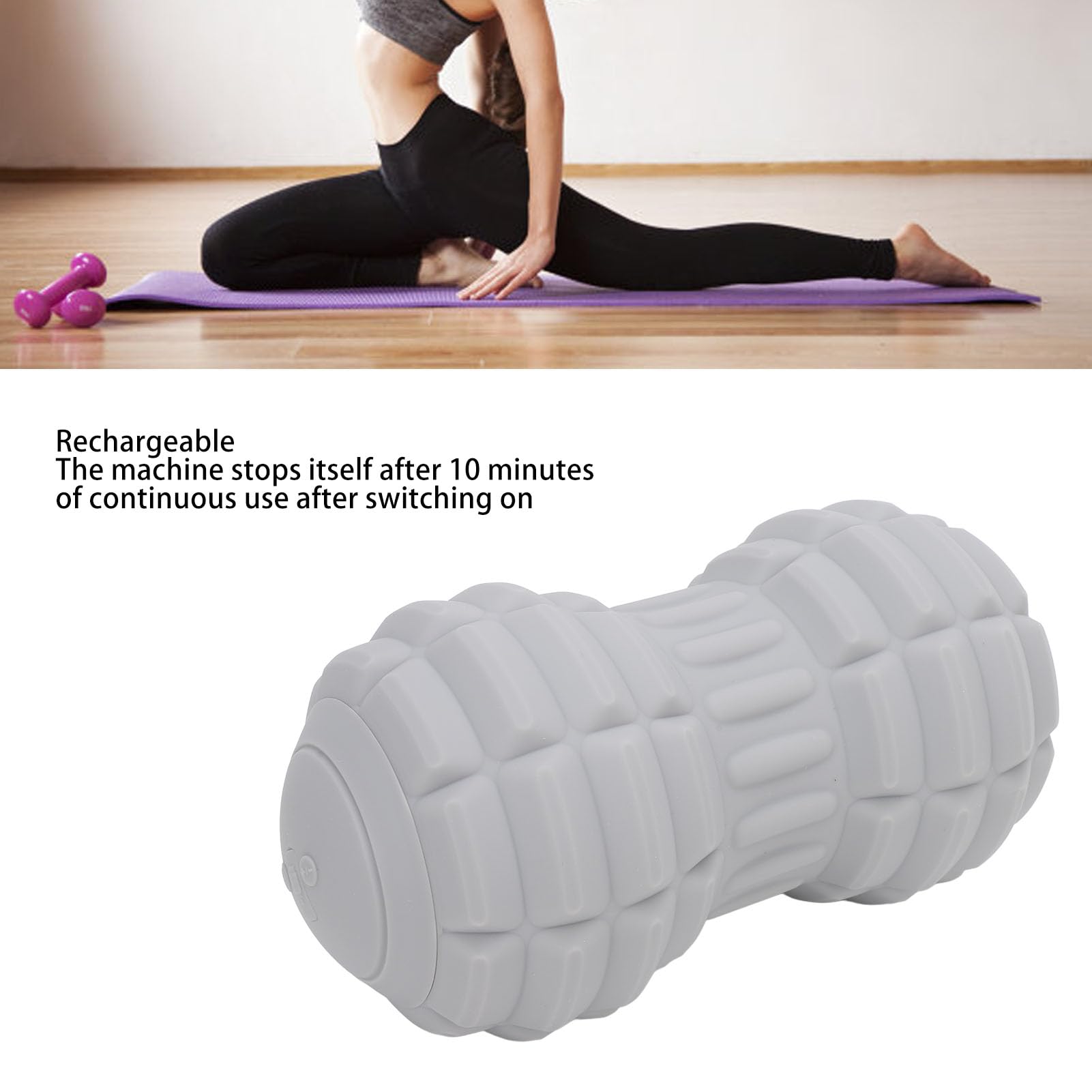 Amazon.com: Vibrating Massage Ball, Foot and Body Portable Massage Roller with 4 Vibrating Speeds, 1500mAh Battery, Deep Tissue Pain Relief (Grey) : Health & Household Amazon.com: Vibrating Massage Ball, Foot and Body Portable Massage Roller with 4 Vibrating Speeds, 1500mAh Battery, Deep Tissue Pain Relief (Grey) : Health & Household