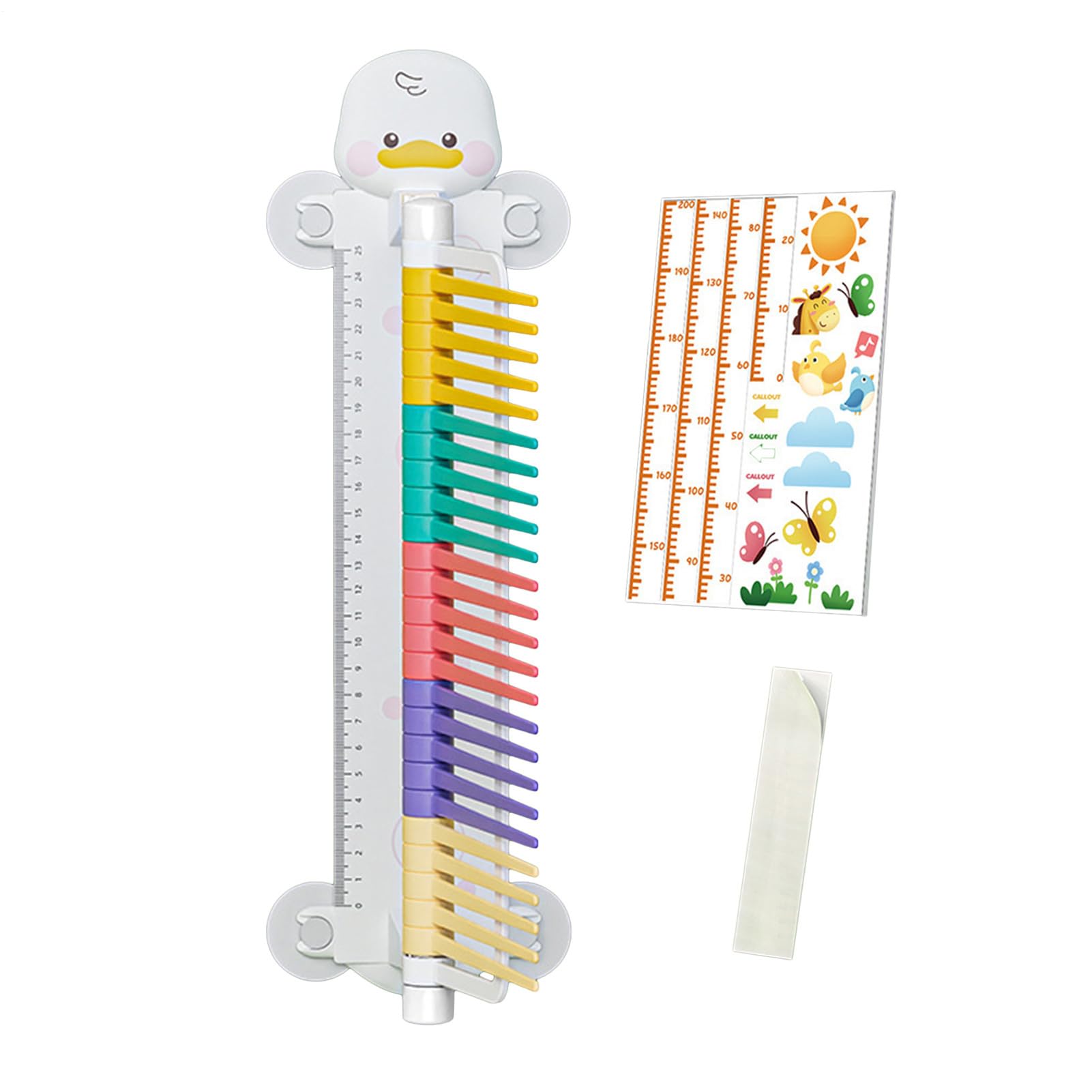 Generico Medición del salto vertical – Comprobador de salto vertical ajustable, comprobador para la medición de la vertical, instrumento para el entrenamiento con el bastón para la prueba de los altos