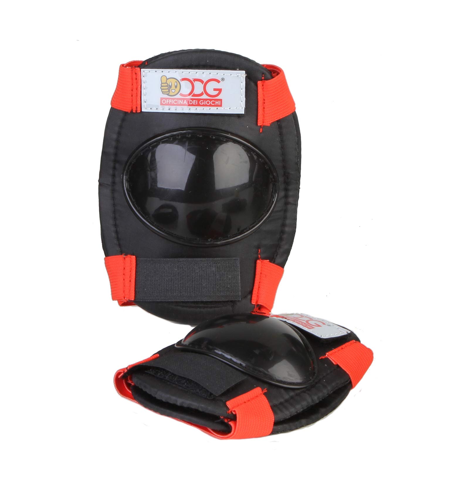 Kidzamo HD Youth Elbow/Knee Pad Set Red/Black Youth MD Unisex