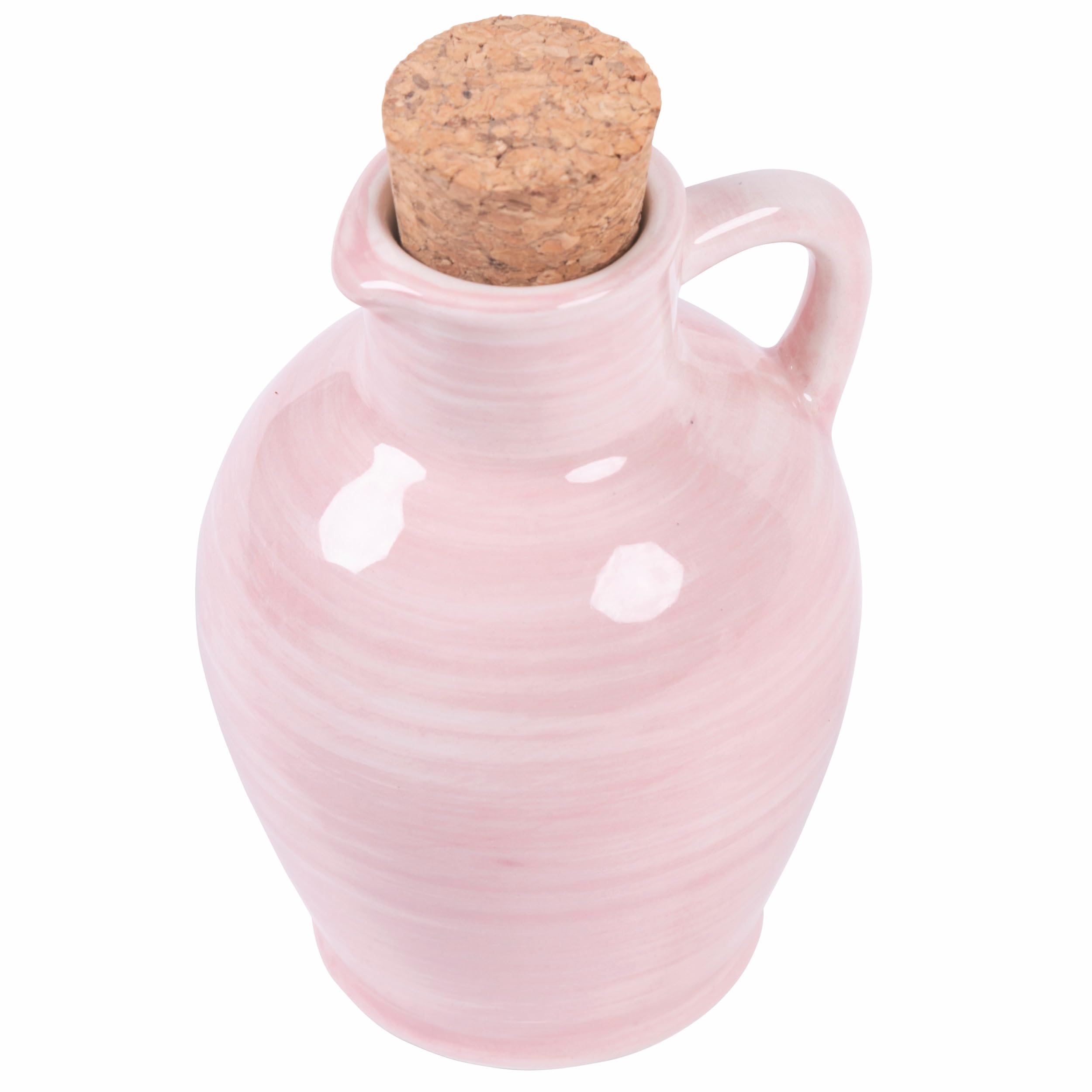 Oliera In Ceramica Bianca Con Tappo Sigillante - Altezza 24 Cm, Elegante Accessorio Per Tavola E Cucina - 5
