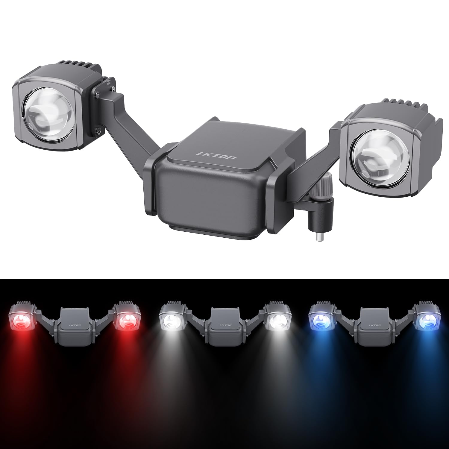 LKTOP Mavic 3 Enterprise Spotlight Drone Strobe Light for DJI Mavic 3E/Mavic 3T Accessories, 3000 Lumen Anti-Collision Lights 40W LED Searchlight Night Flight Lighting Lamp for Search/Rescue/Patrol