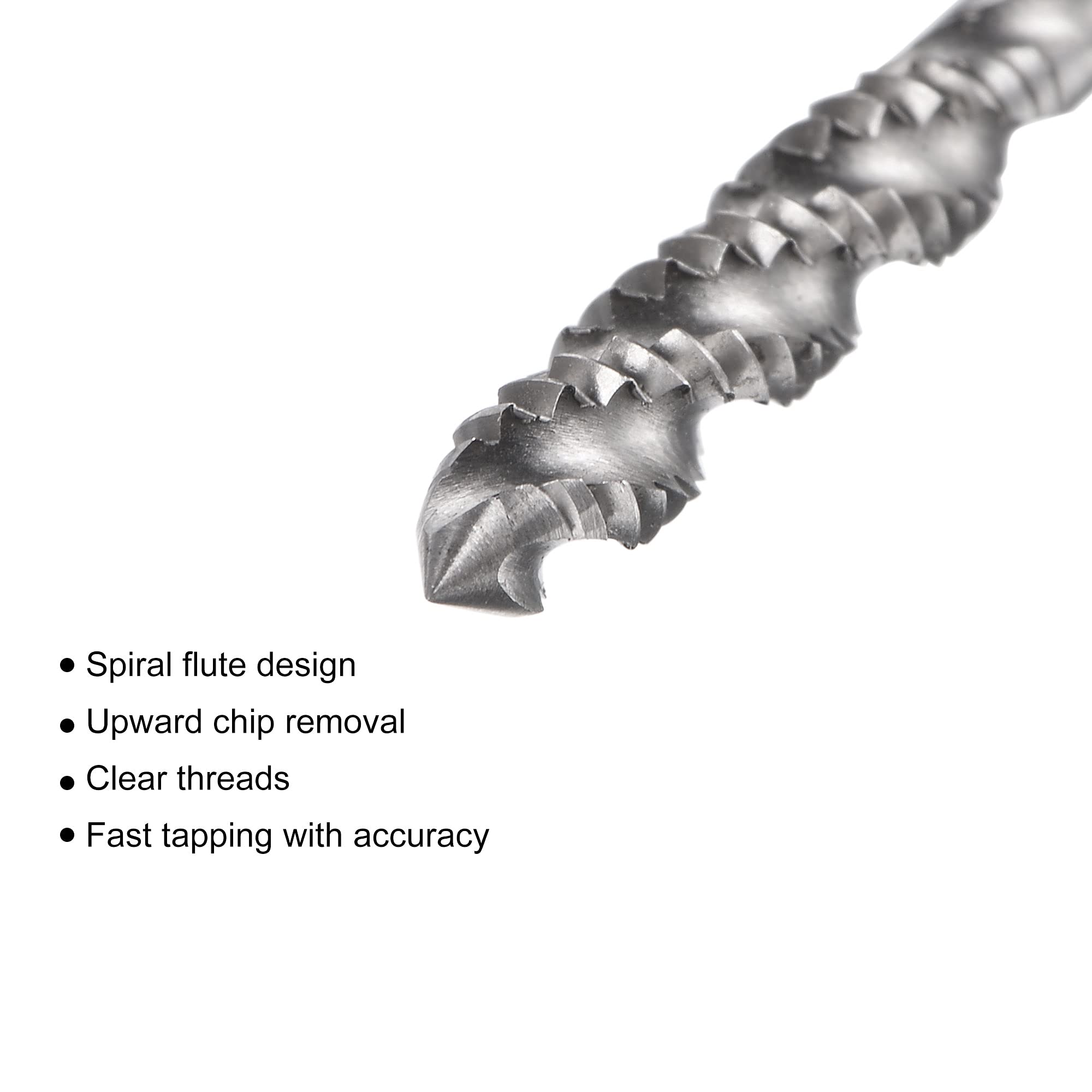 Drill America 4-40 High-Speed Steel Spiral Pointed Gun Tap - DWT57048 Qualtech Series