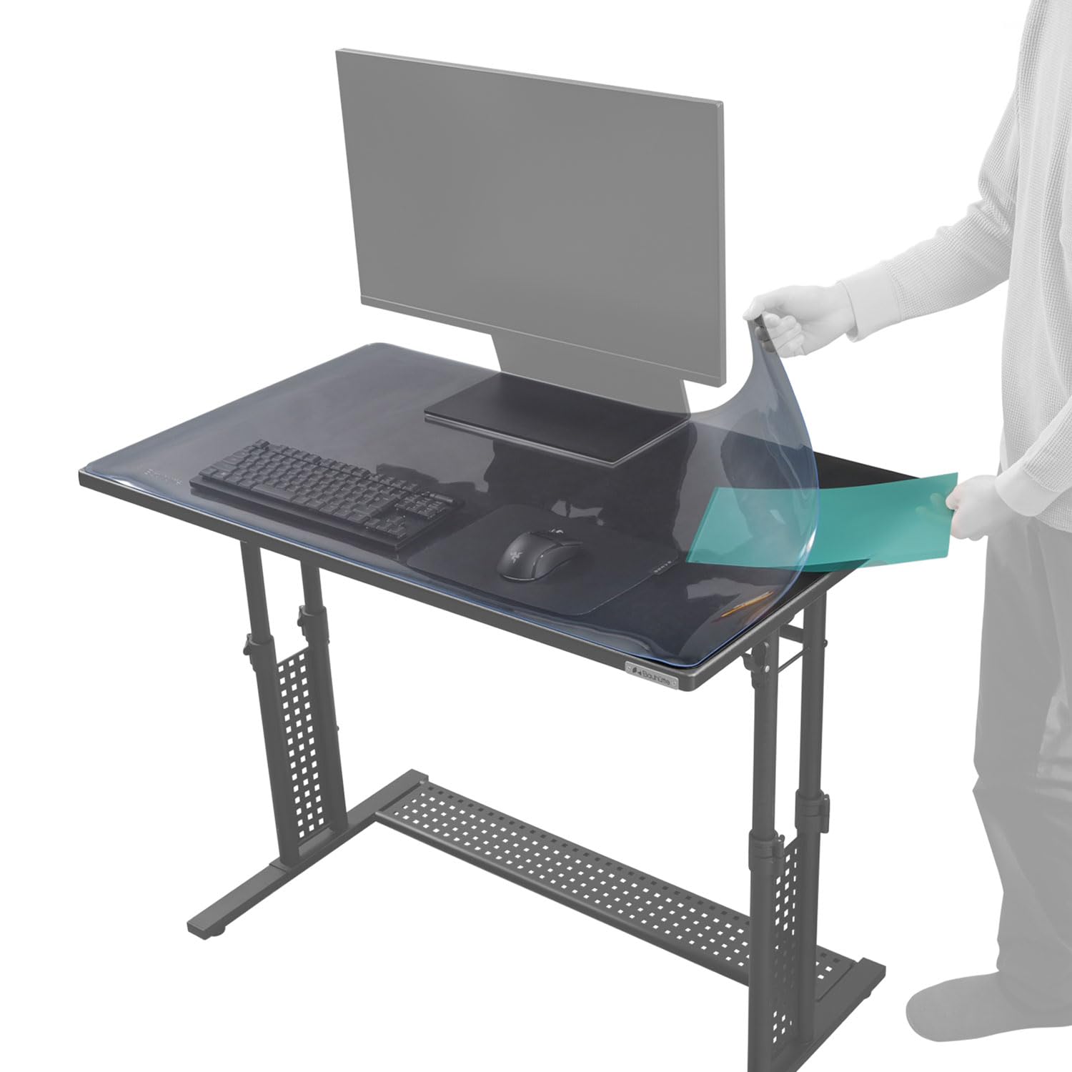 Amazon.co.jp: Bauhutte (バウヒュッテ) 挟める デスクマット BDM-1000