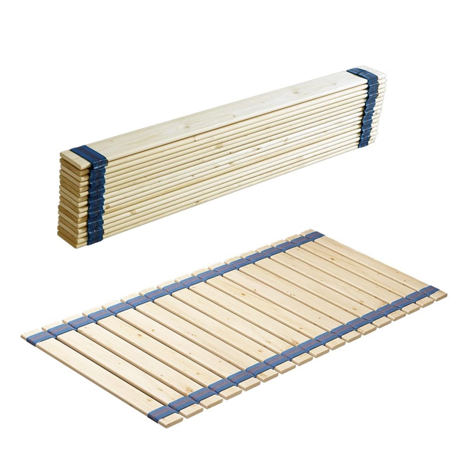 Support de lit en bois massif pliable 70x200cm pour sommier horizontal