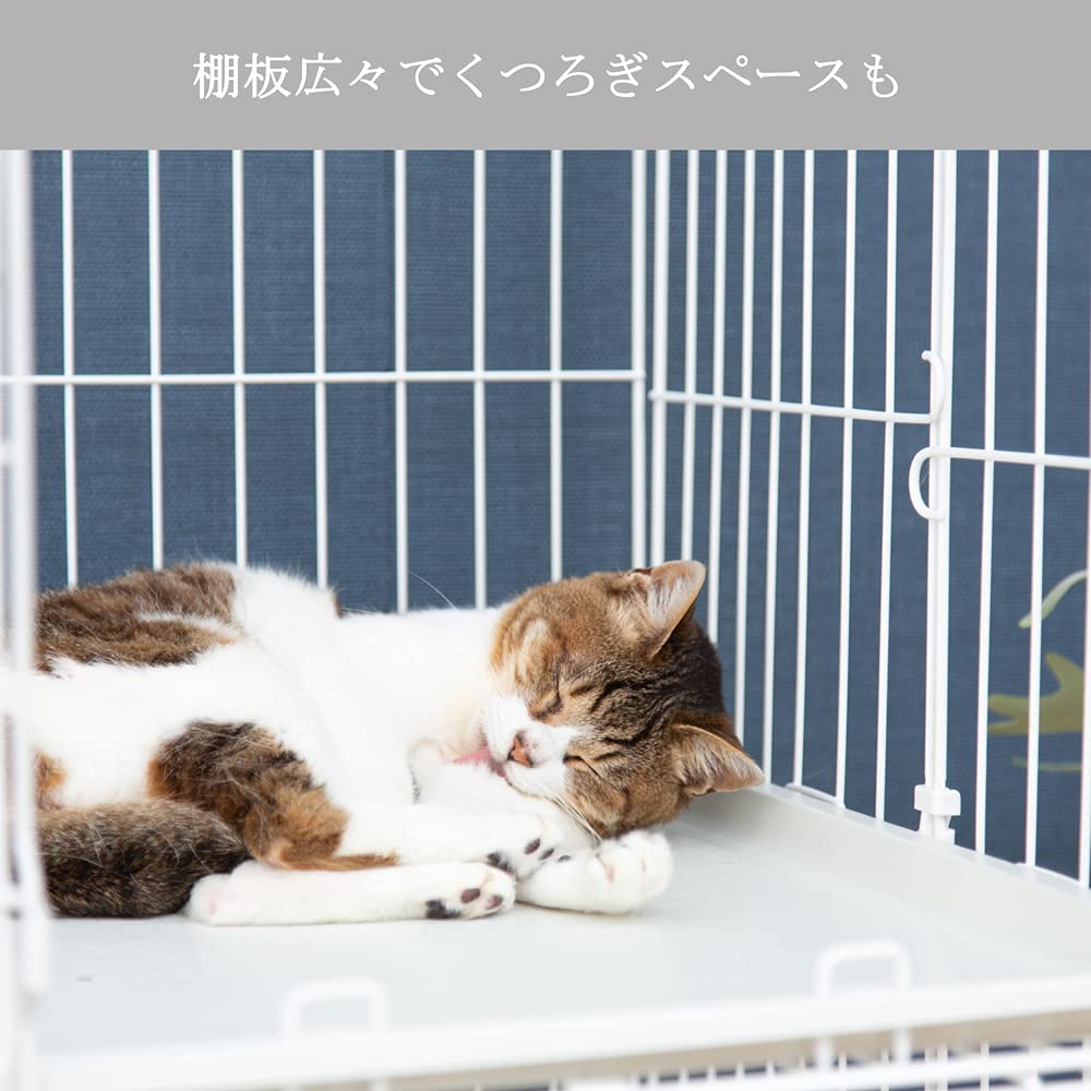 Amazon.co.jp: 猫 ケージ オリジナルペットケージ 3段 キャスター付 