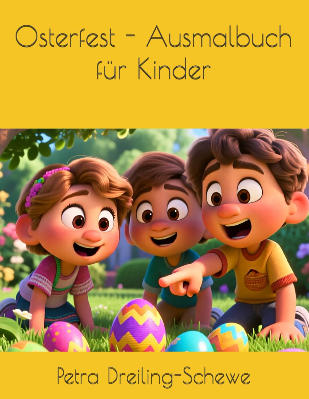 Osterfest - Ausmalbuch für Kinder
