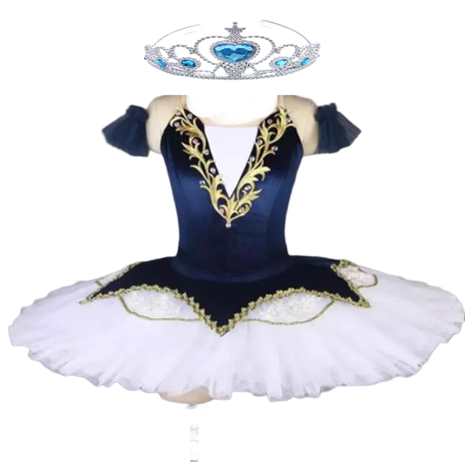 Traje de Ballet Profesional para Niñas Bailarina Tutú de Ballet para Niña Tutú de Princesa Vestido de Competición de Ballet Ropa de Entrenamiento Diario