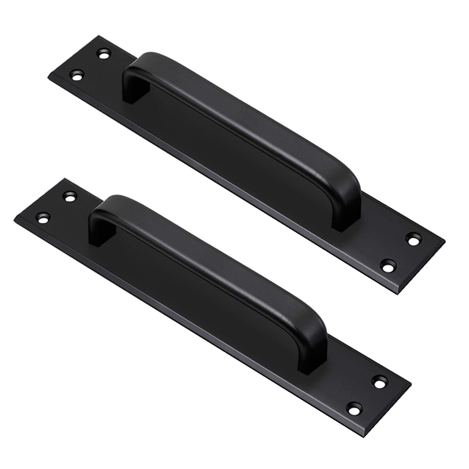 Poignée de porte coulissante en aluminium robuste pour grange et intérieur élégant