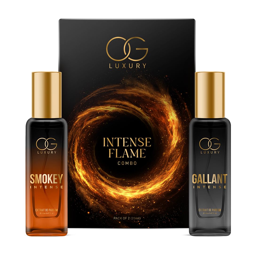 Intense Flame Combo | Smokey Intense & Gallant Intense Extrait De Parfum | Luxury Fragrances | Long lasting, Premium Perfume for Men | For All Occasions | Gift For Men, 40 ml, Pack of 2-image-40