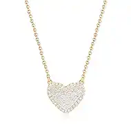 Pendant Necklace for Women,14K Gold-Plated Natural Gemstone, 15" with 2.6" Extender,Gift Box Velvet Pouch,Christmas Birthday Party Gift For Women