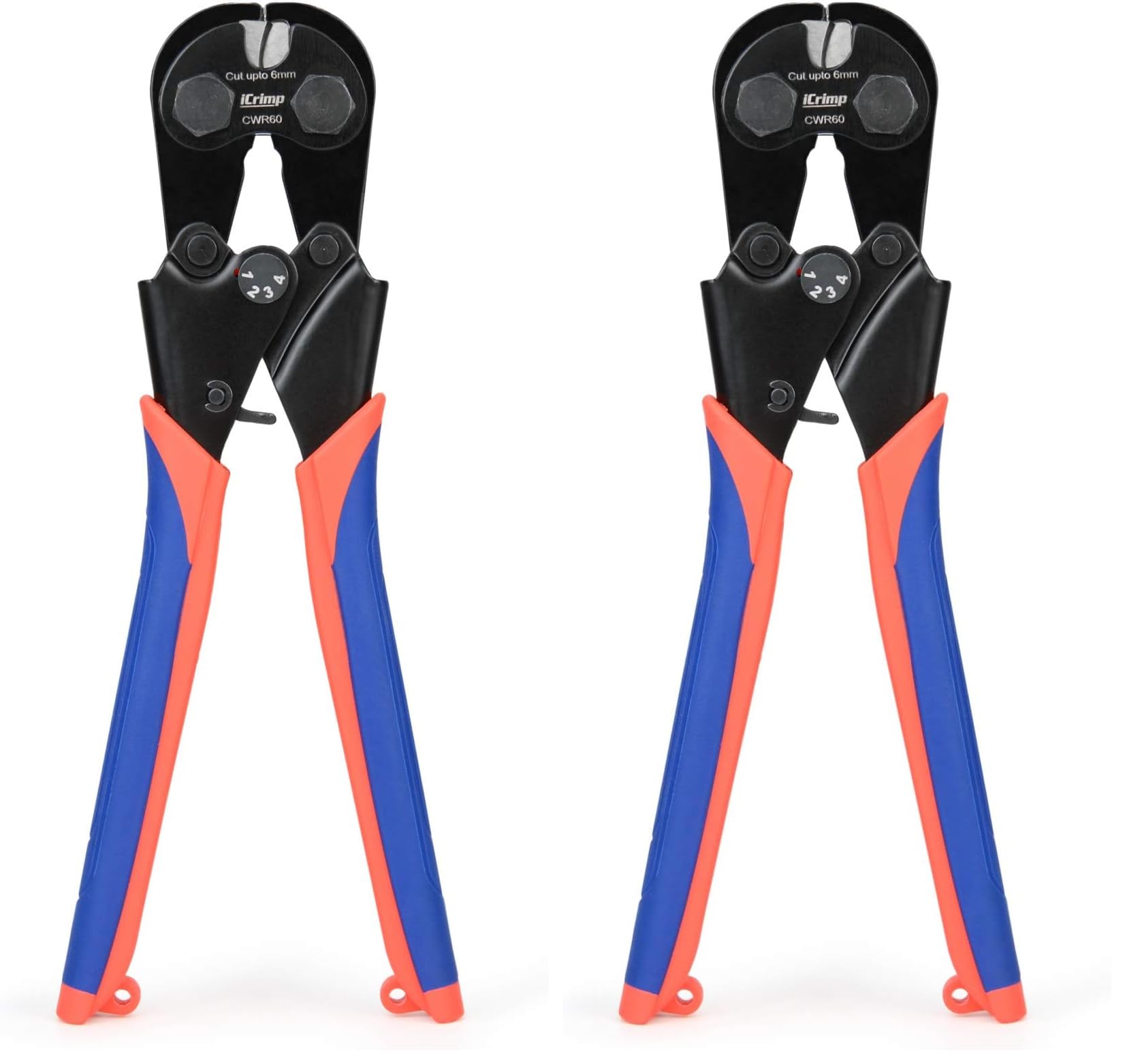 iCrimp Wire Rope Cutter for Max 6mm Stainless Steel Cable (Pack of 2)