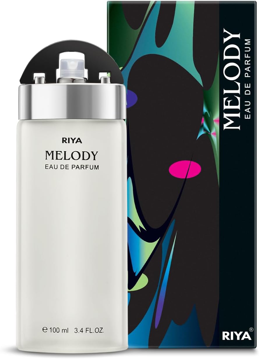 - MELODY (Black)| 100 ml Perfume for Men and Women | Eau De Parfum with Long Lasting Fragrance | Citrus Floral Fresh Perfume Spray