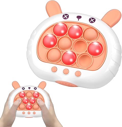 Juguete para reventar burbujas, juego electrónico de empuje rápido, juguetes para ansiedad electrónicos con burbujas, juego de mano de viaje,