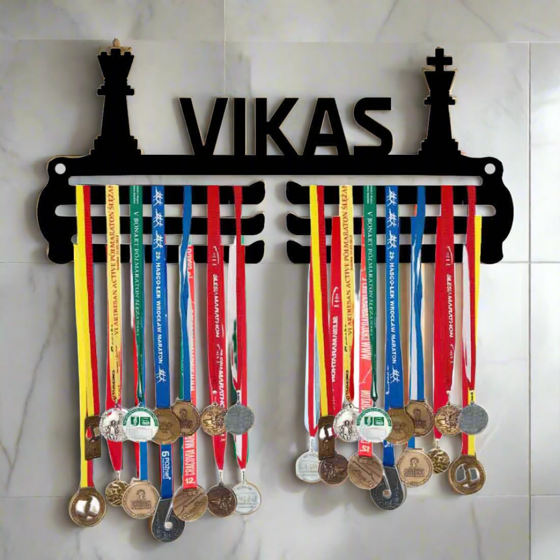 Nutcase Personalized Chess Medal Hangers for Wall-Mounted Medal Hanging Stand (B0D7MM9QZT) Amazon Price History, Amazon Price Tracker