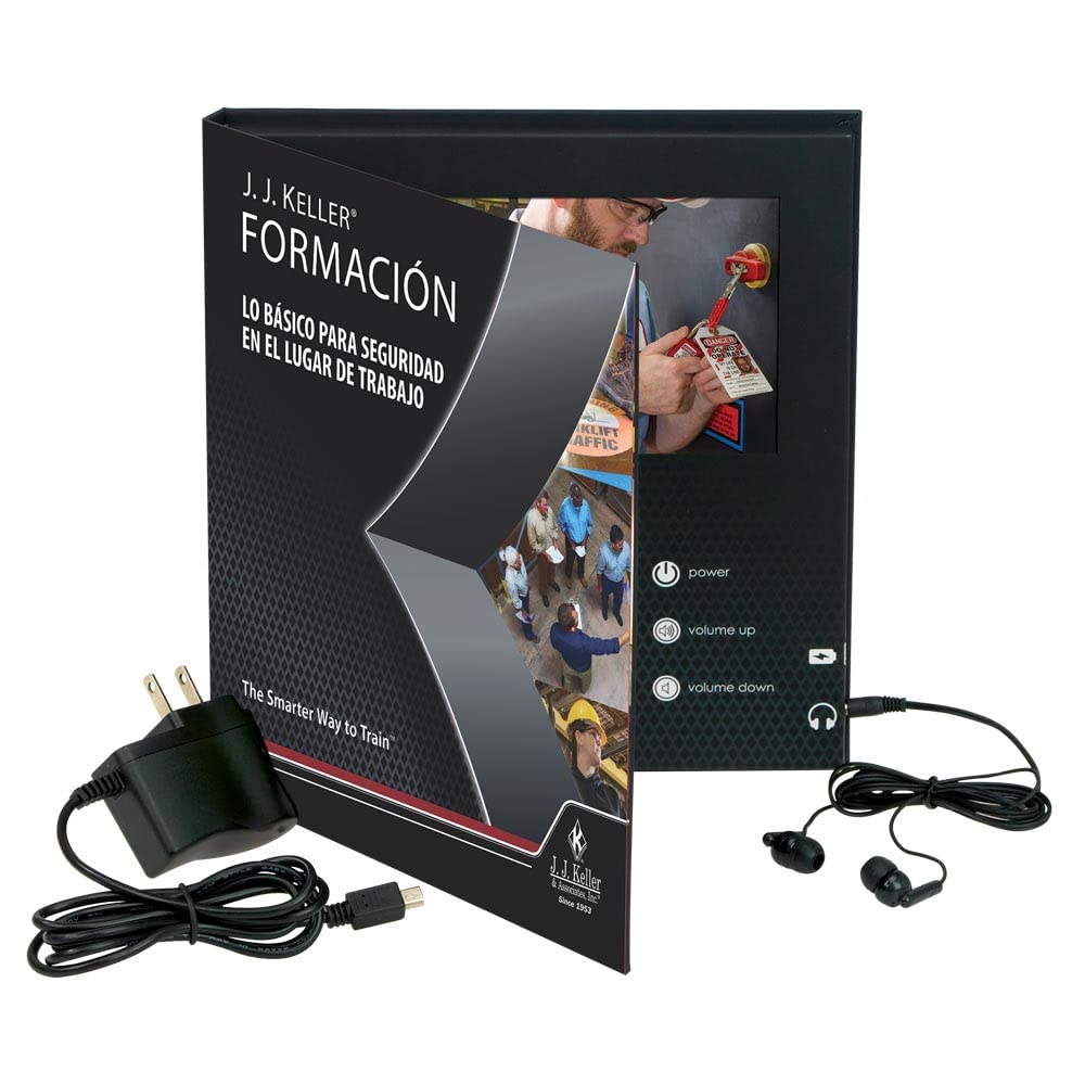 Workplace Safety Basics Spanish Training Kit, High-Level Overview of Many Safety topics: Slips, Trips, Falls, PPE, Electrical, Loto, HAZWOPER & More, J. J. Keller & Associates, Inc.