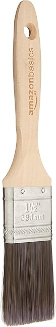 Amazon Basics, 3.81 cm Flat Edge Master Pro Paint Brush