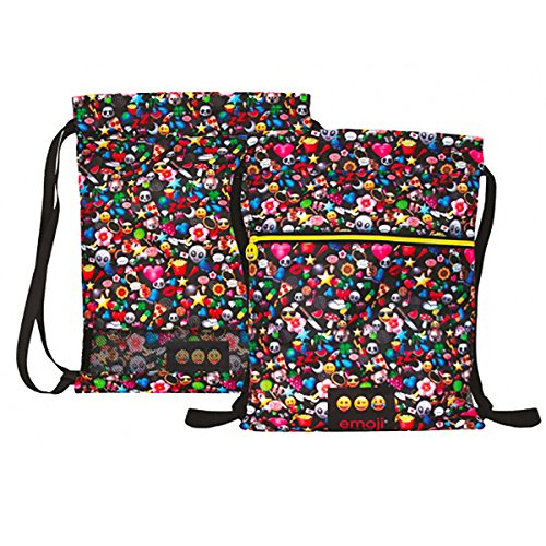 Sacco a Zainetto Emoji Scuola Ragazza Dim. 35x45