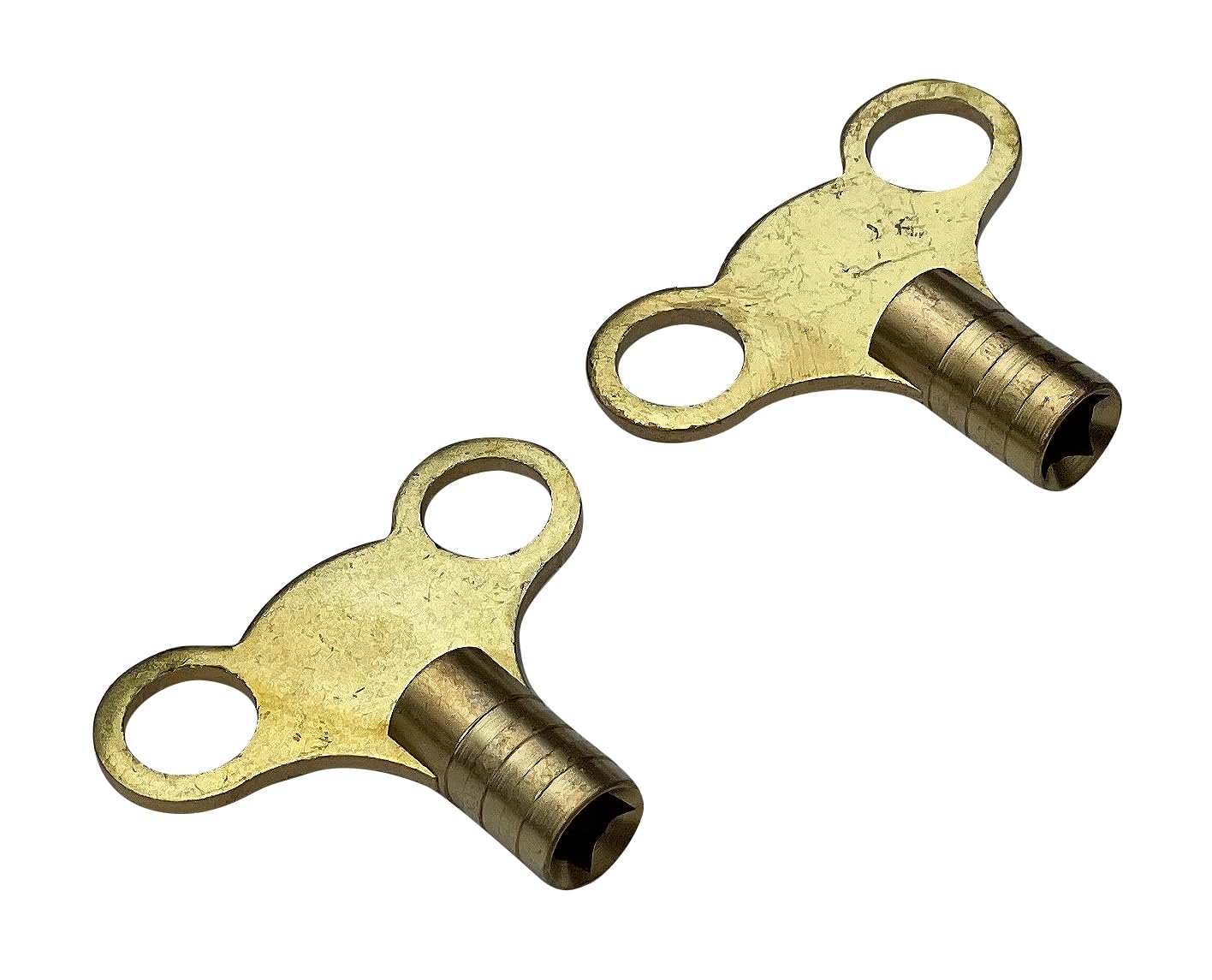 Amtech - Brass Radiator Key Set, Pack of 2, Durable, Corrosion Resistant, Standard Valve Fit