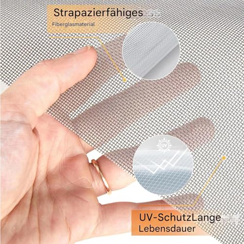 Remplacement du filet d'écran haute performance en fibre de verre robuste