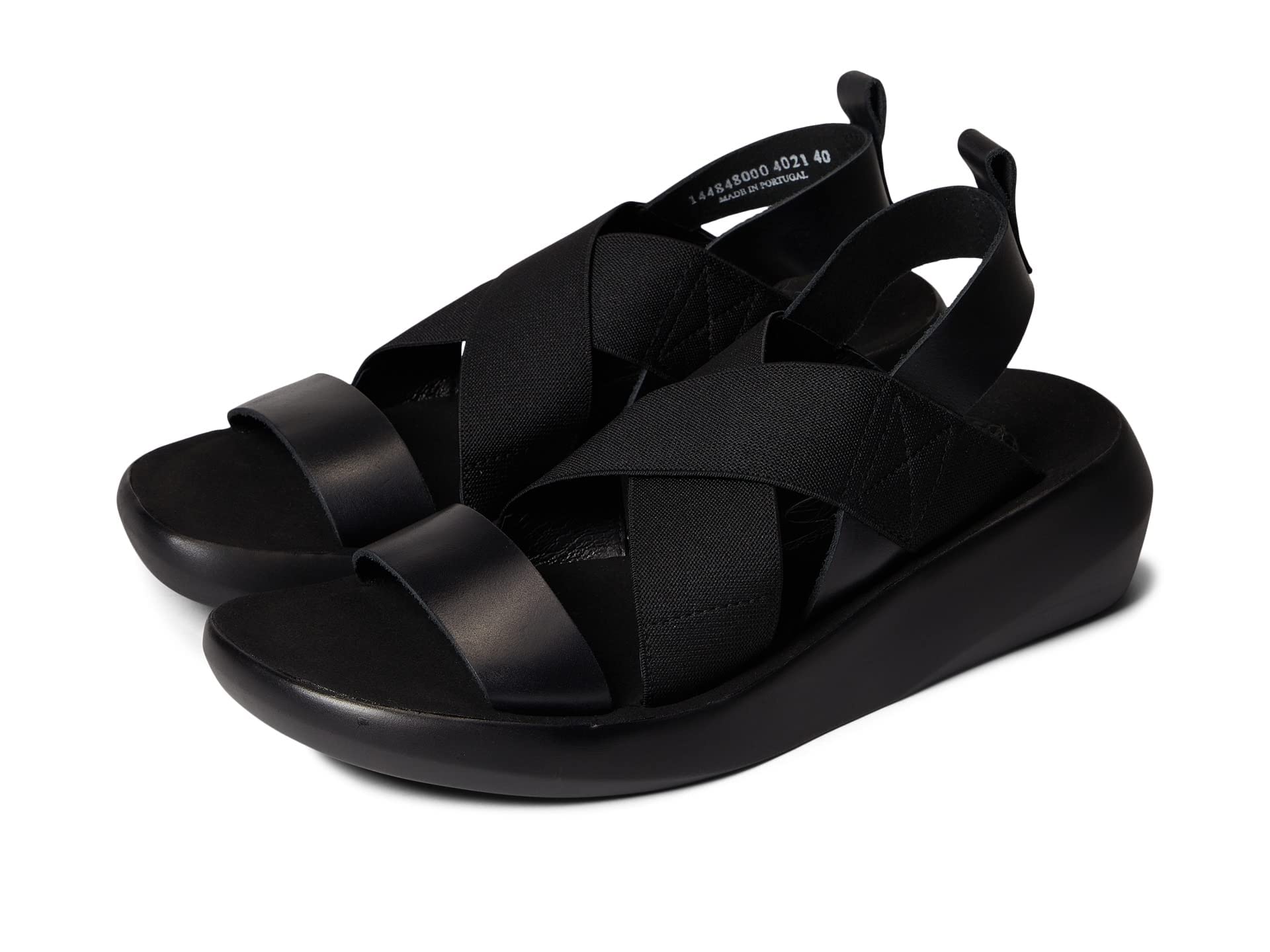 Fly London Women's BAJI848FLY Sandal, Black, 4 UK