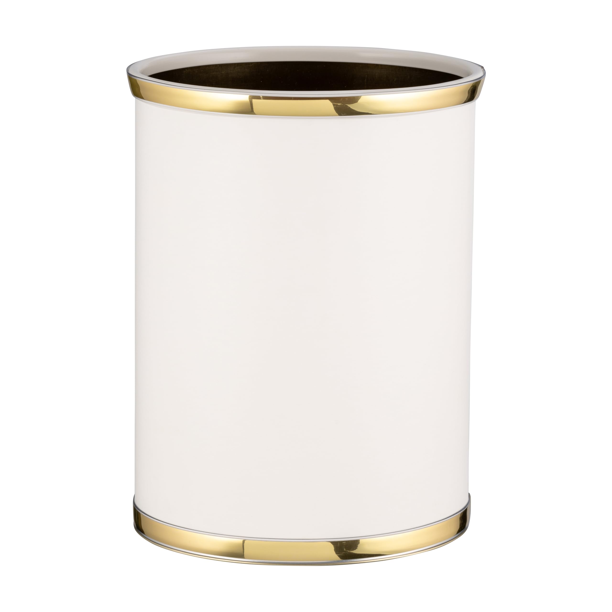 Kraftware Sophisticates 3.25 Gallon Waste Basket-image-2