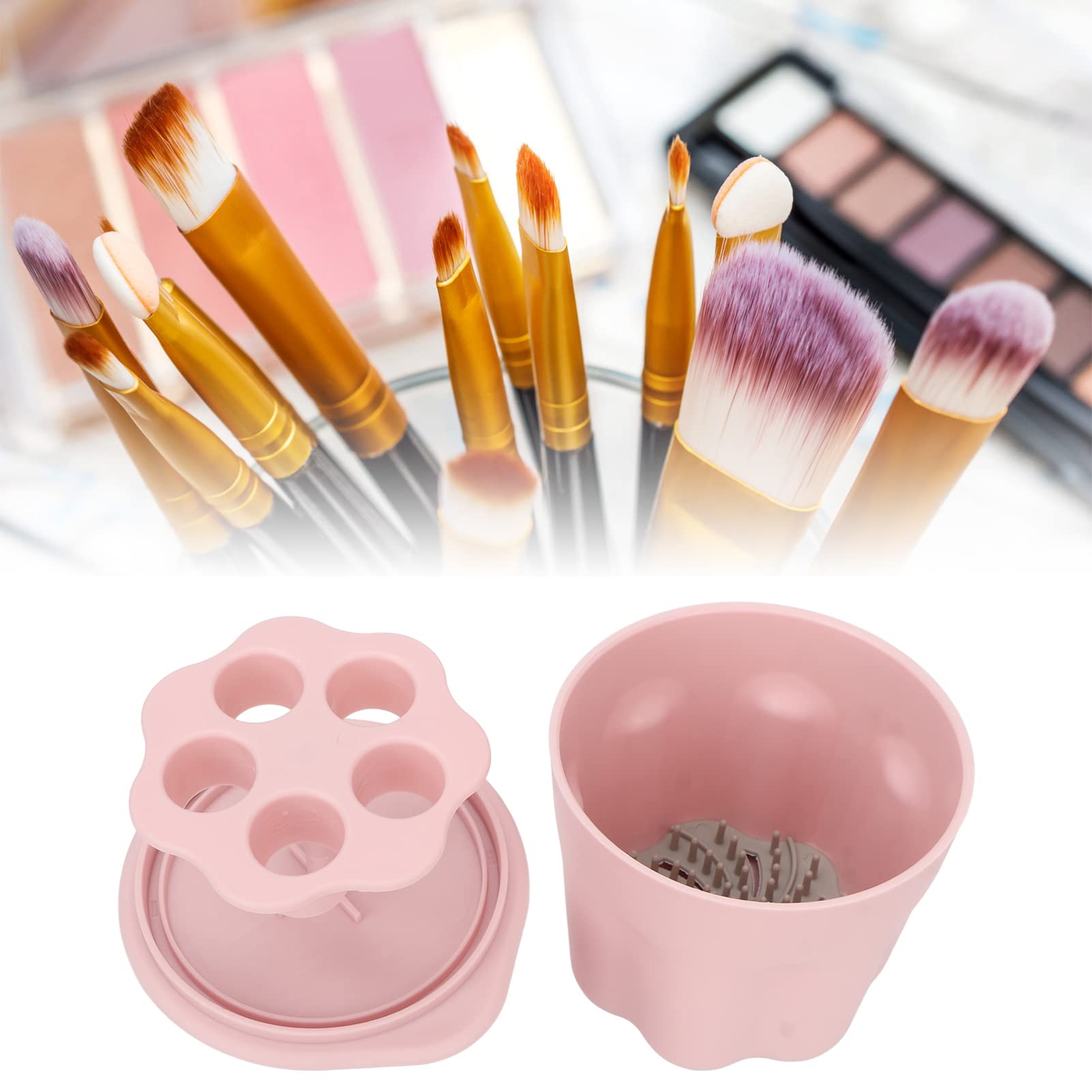 NETTOYEUR PINCEAUX DE Maquillage électrique, Outil Lavage à Séchage