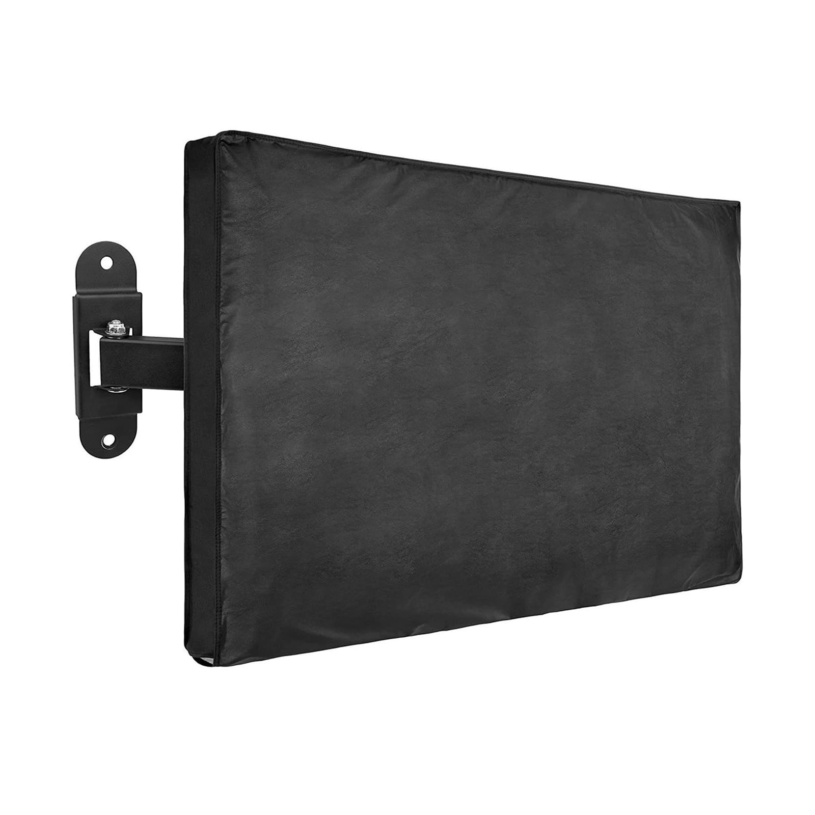 Zewnętrzny Pokrowiec na Telewizor Montowany na ścianie Uniwersalny Osłona Przeciwpyłowa do Telewizora 600d Tkanina Oxford Pvc Powłoka Osłona Tv do Ogrodu(60-65 inches)