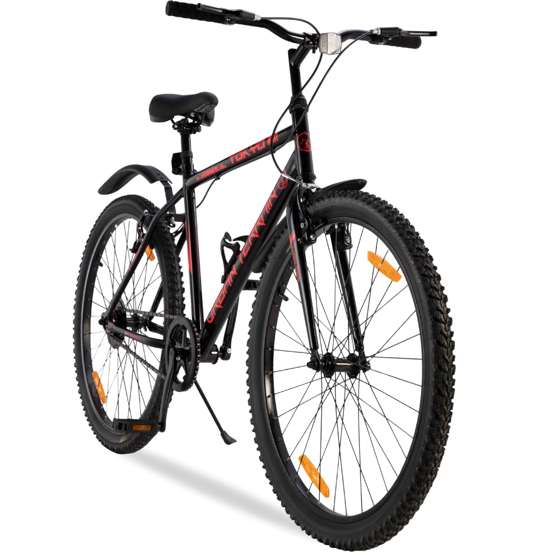 Urban Terrain City Lite Bike with Cycling Event & Ride Tracking App Single Speed