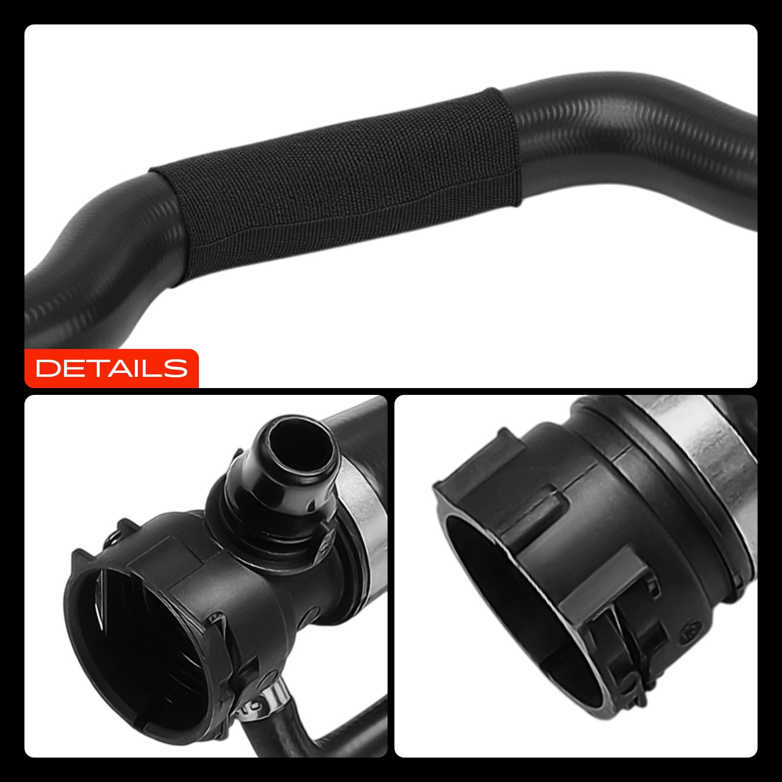Frankberg Tubo refrigerante Tubo Motore in alto Compatibile con X1 E84 2.0L Serie 3 Touring E91 2.0L Serie 3 E90 2.0L Serie 3 Cabriolet E93 2.0L Serie 3 Coupé E92 Replace# 17128511623