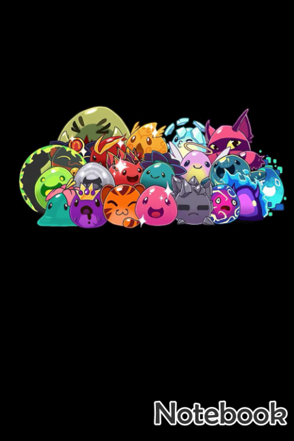 Slime Rancher Update Secret Slimes Notebook: - Letter Size 6 x 9 inches, 110 wide ruled pages