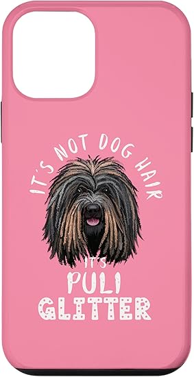Amazon Iphone 12 Mini それは犬の髪ではありませんそれはプーリーグリッター楽しい犬の引用です スマホケース 家電 カメラ オンライン通販
