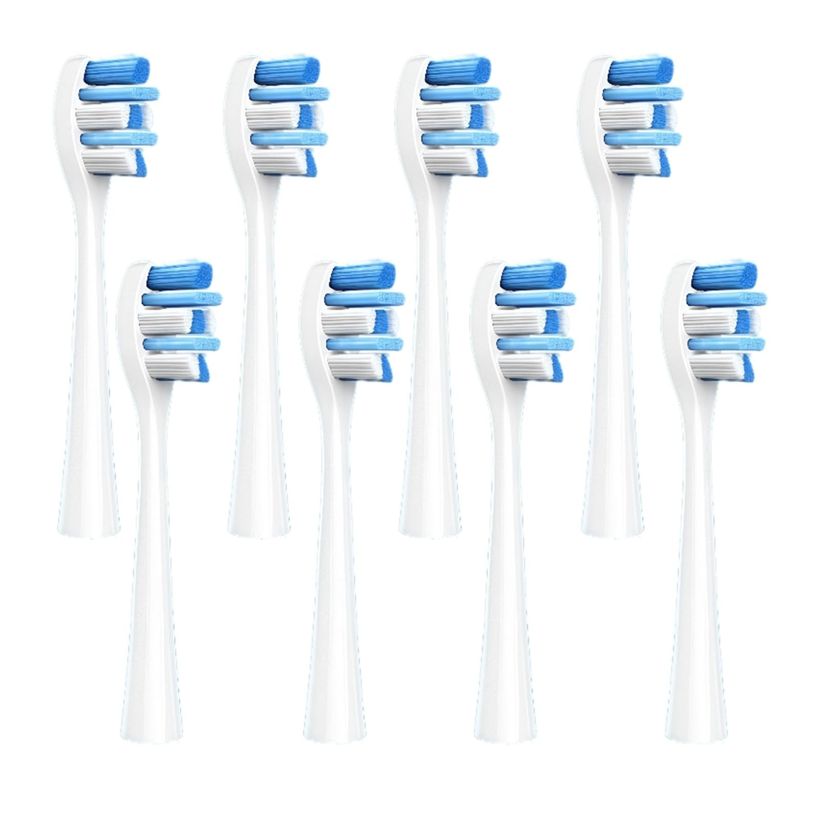 Cabezal De Cepillo De Dientes De Repuesto.Compatible Para Usmile Y4 Y10 Y1S Y20 Y10PRO Y20PRO Cepillo De Dientes Eléctrico(White 8PCS)