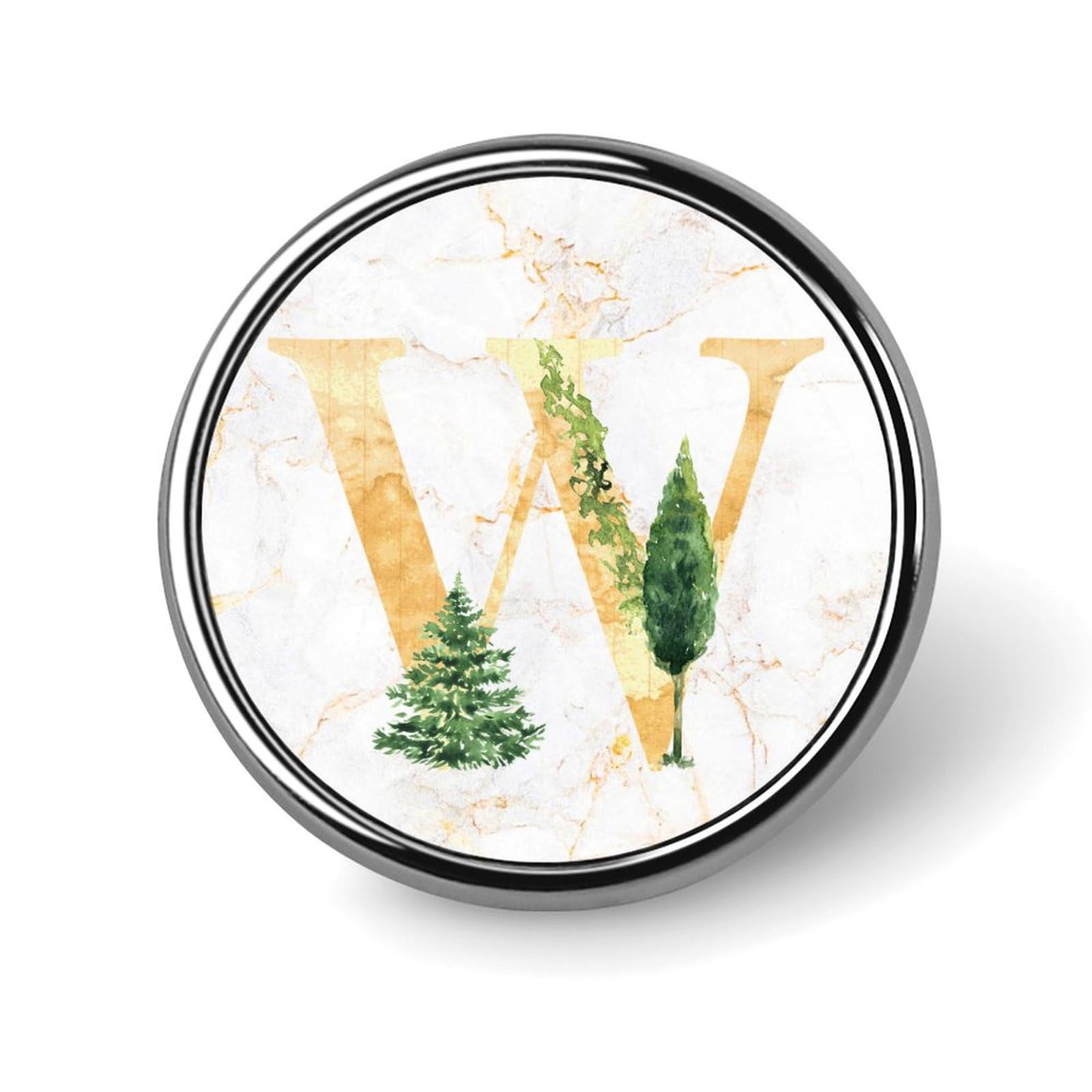 Anstecknadeln aus Emaille, Anfangsbuchstabe N, für Rucksäcke, Monogramm, Waldhut, Monogramm, lustig, Monogramm, Buchstabe, niedlich, coole Pins für Jacken, Kleidung, Hochzeit, Party, Set of