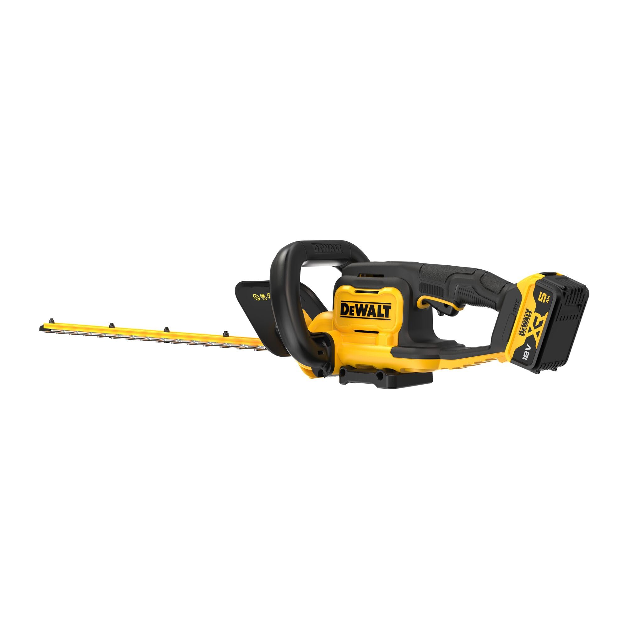 DEWALT Nożyce do żywopłotu 18V XR 55 cm 25 mm z akumulatorem 5 Ah w zestawie, DCMHT564P1-QW