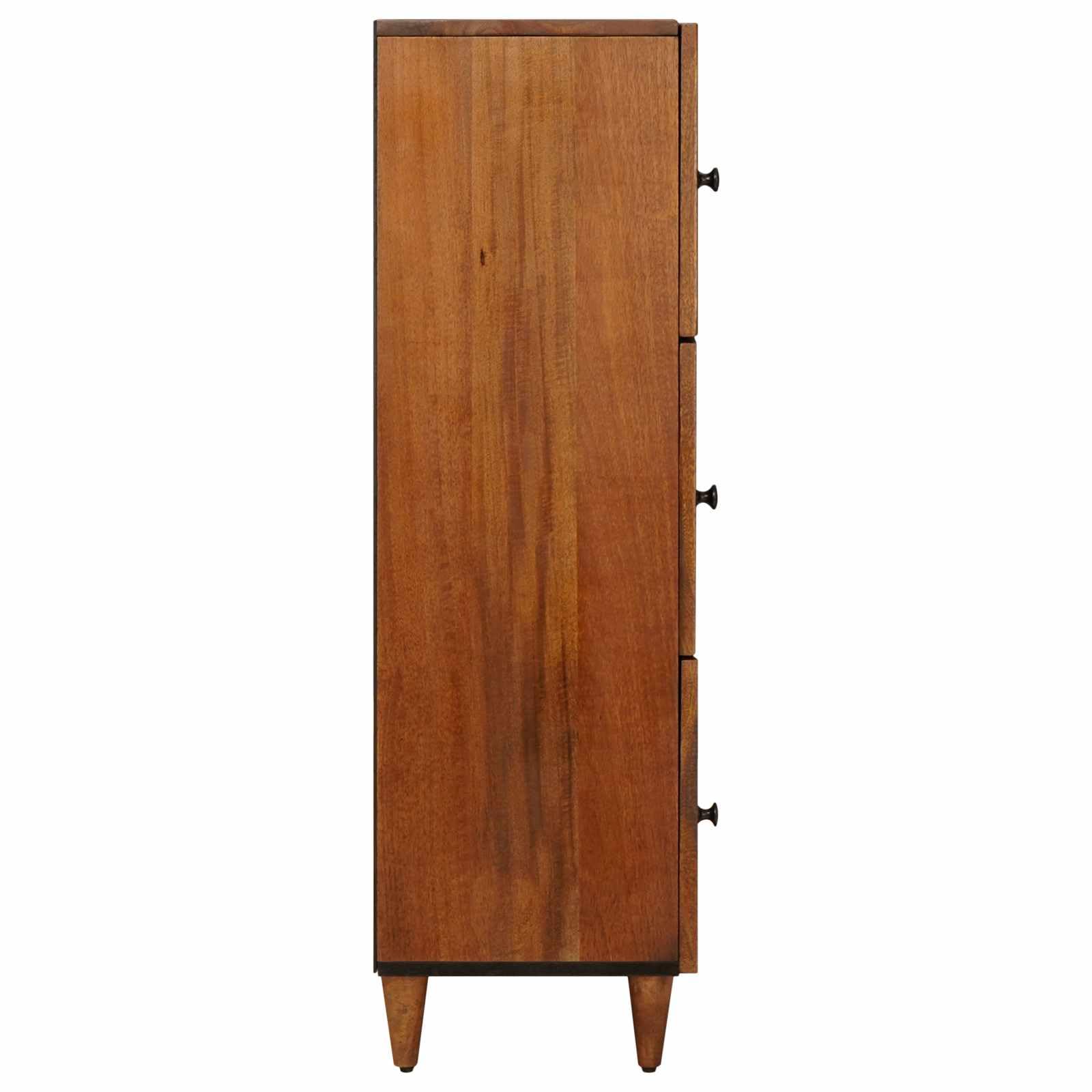 Buffet Noyer 40 x 33 x 110 cm Bois de manguier massif