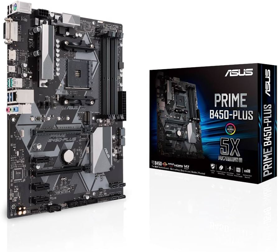 ミニPC ryzen 3 2200g b450 asus prime Amazon.com: Asus Prime B450-Plus Motherboard Socket AM4 (ATX, AMD