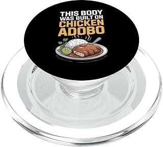 Funny Filipino Chicken Adobo Lover Pinoy Food PopSockets PopGrip for MagSafe