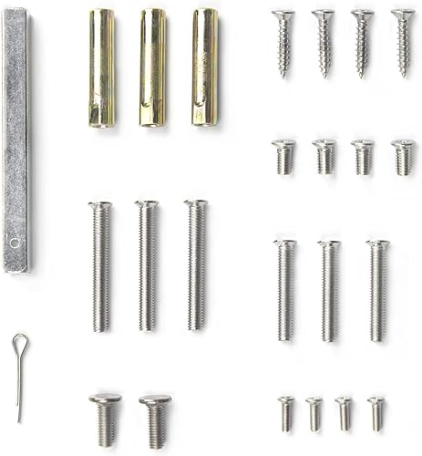 Acero inoxidable instalar tornillo completo para Z1 Q1 Z3 KUCACCI Smart Door Lock Reemplazo Tornillos Asamblea
