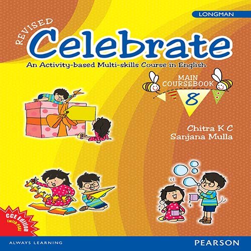 Celebrate Main Coursebook by Pearson for CBSE Class 8