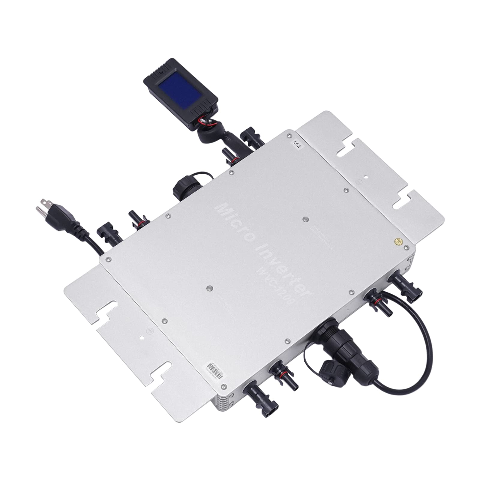 Grid Tie Micro Inverter, MPPT Pure Sine Wave Compact Solar Alternatieve Energie Aluminium AC230V voor Thuis (120W